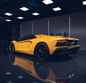 Lamborghini Aventador photo session