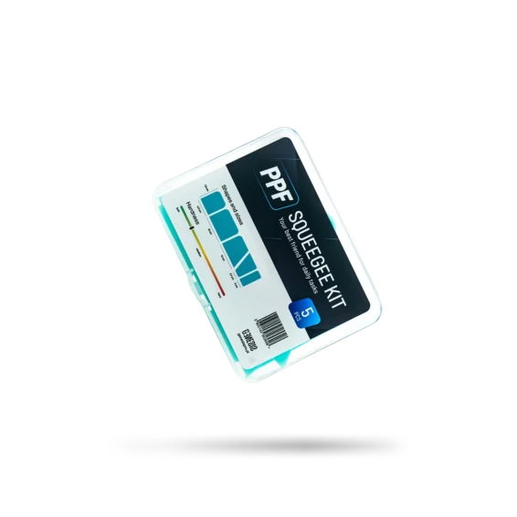 PPF Squeegee kit SOFT turquoise no bg